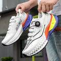 Sarah Express Unisex Breathable Off-Road Running Sneakers Standard White