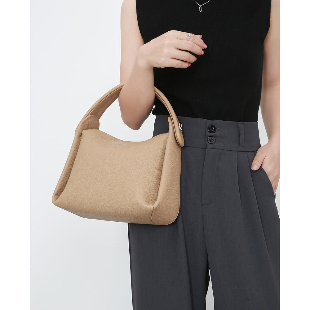 Sarah Express Genuine Leather Dumpling Shoulder Bag