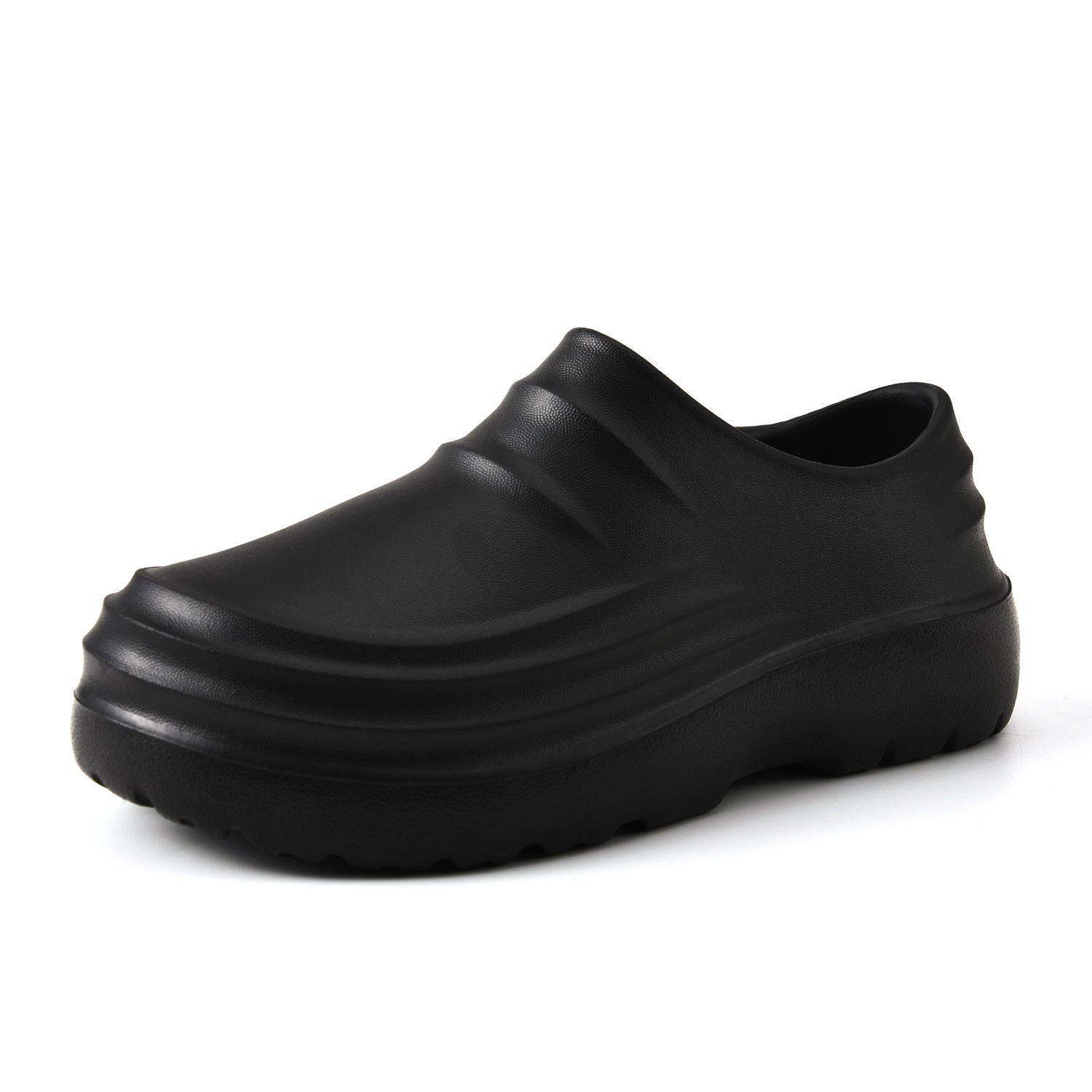 Sarah Express Waterproof Non-Slip EVA Kitchen Work Slippers Black