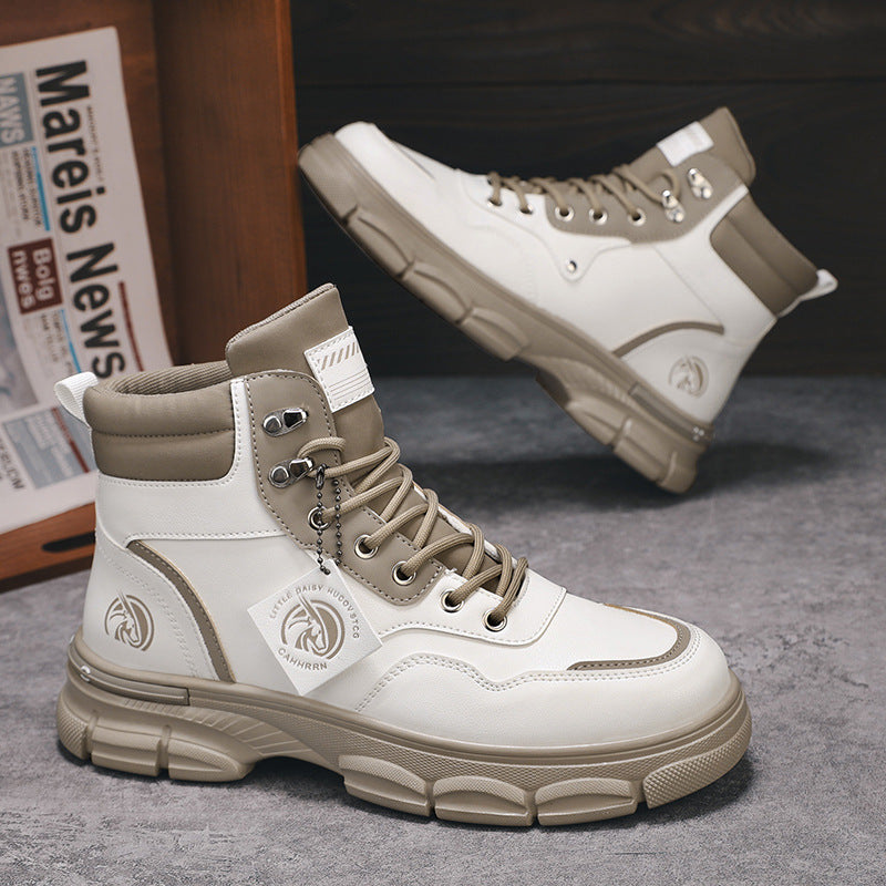 Sarah Express Men's British Style High Top Boots