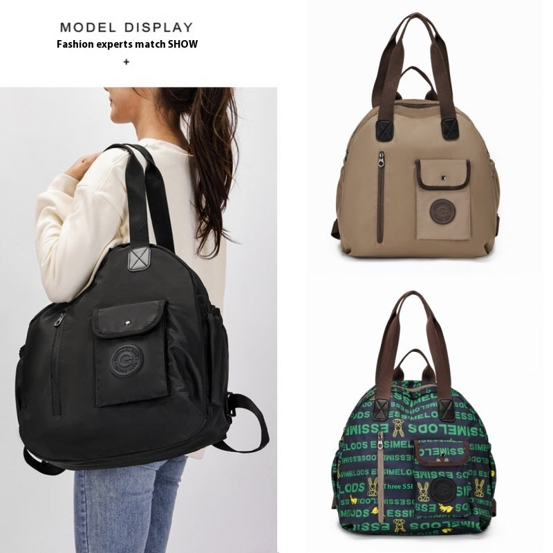 Sarah Express Lightweight Nylon Multifunctional Everyday Backpack