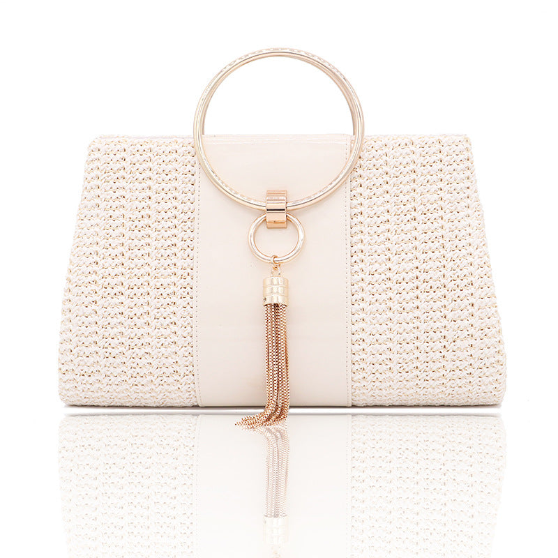 Sarah Express Retro Woven Dinner Clutch Bag