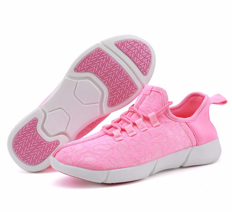 Sarah Express Light Up Fiber Optic Casual Loafers