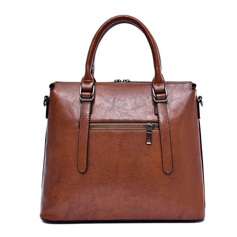 Sarah Express Structured Women's Top Handle Shoulder Bag