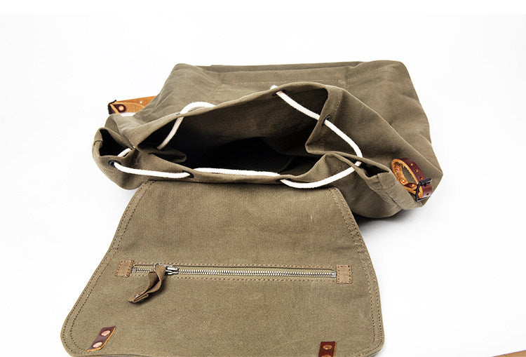 Sarah Express Retro Canvas Large Capacity Backpack