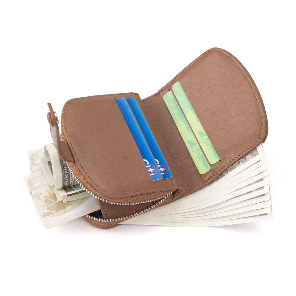 Sarah Express Geometric Embroidered Bifold Wallet