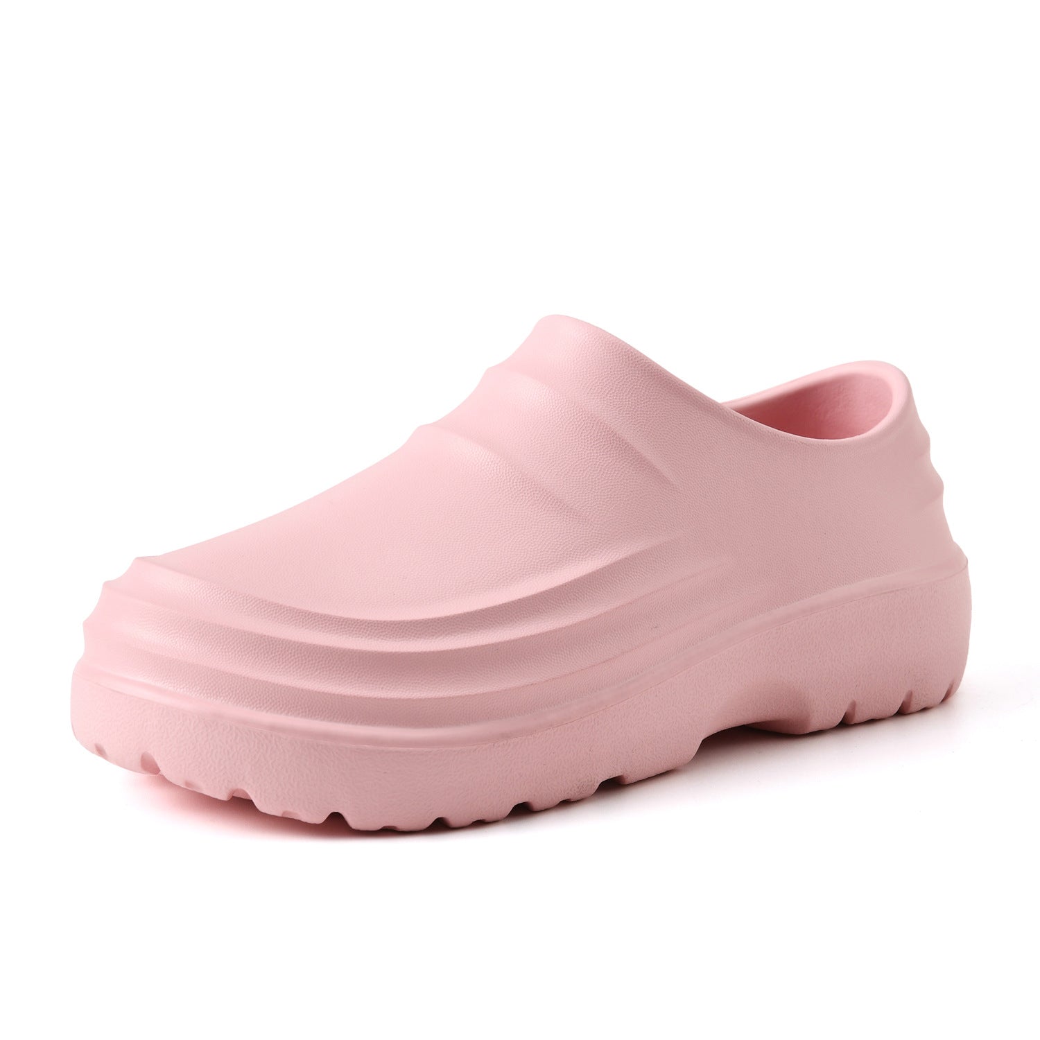 Sarah Express Waterproof Non-Slip EVA Kitchen Work Slippers Pink
