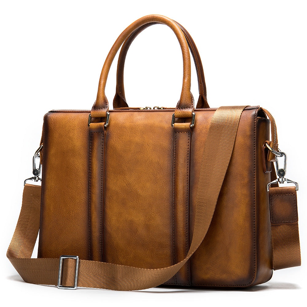 Sarah Express Professional Leather Briefcase for Daily Work