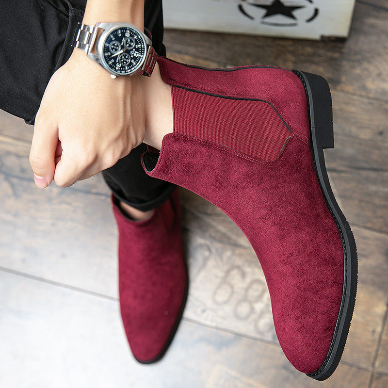 Sarah Express Pointed Toe Wedge Ankle Boots