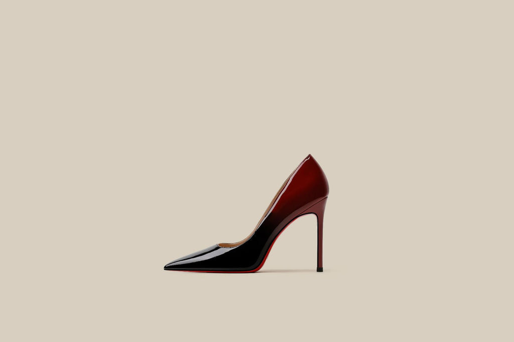 Sarah Express Gradient Patent Leather Stiletto High Heels