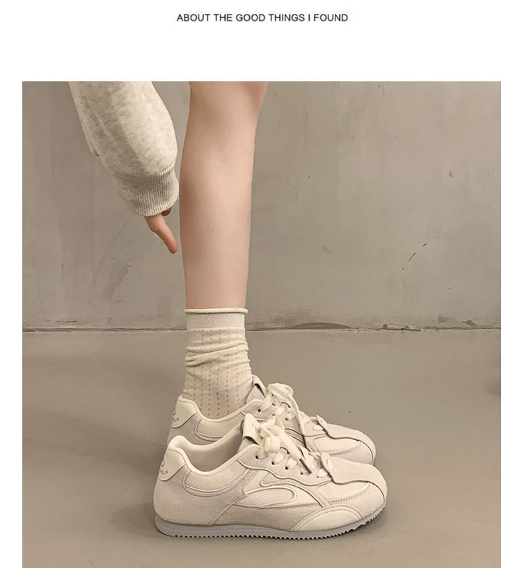 Sarah Express Women's Breathable Mesh German Trainer Sneakers