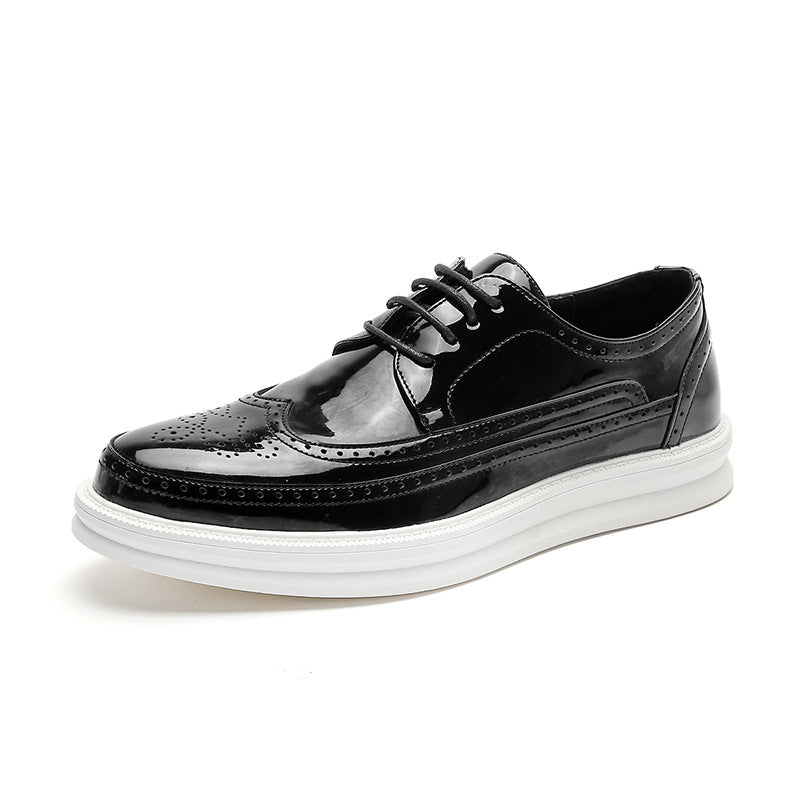 Sarah Express British Style Pointed Toe Dress Shoes