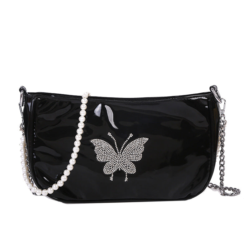 Sarah Express Retro Rhinestone Dumpling Crossbody Bag