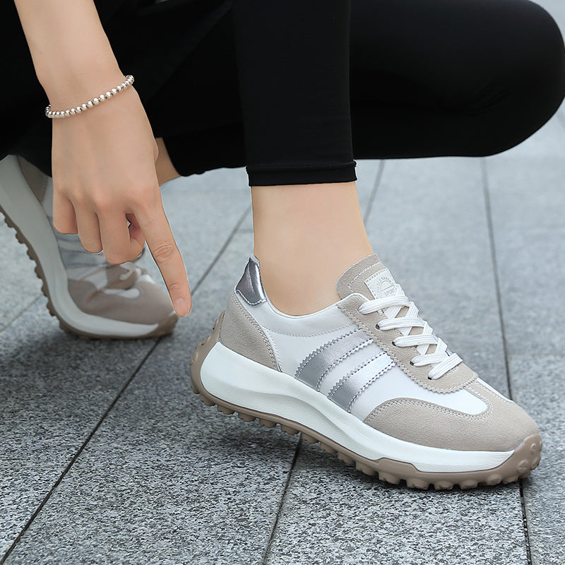 Sarah Express Women's Platform Height-Increasing Casual Sneakers