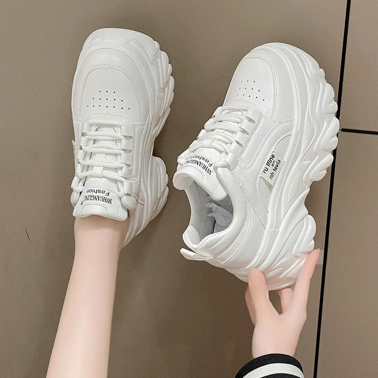 Sarah Express Women's Mesh Platform Dad Sneakers