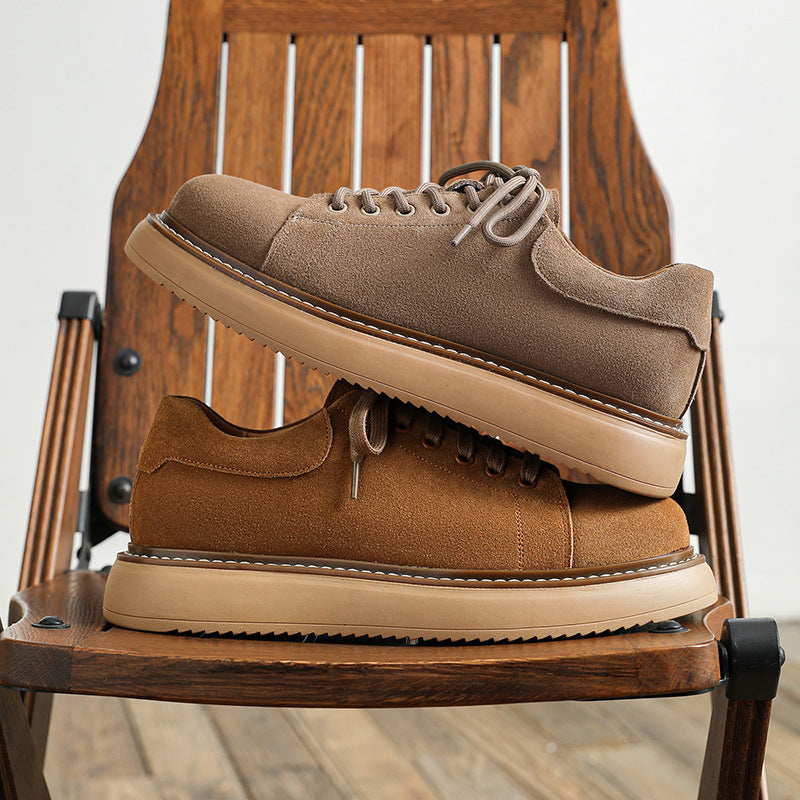 Sarah Express Retro Suede Workwear Boots For Men