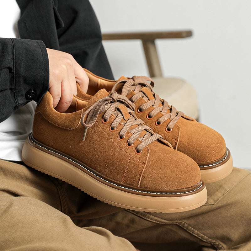 Sarah Express Retro Suede Workwear Boots For Men