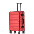 Sarah Express Aluminum Magnesium Alloy Rolling Travel Case Red