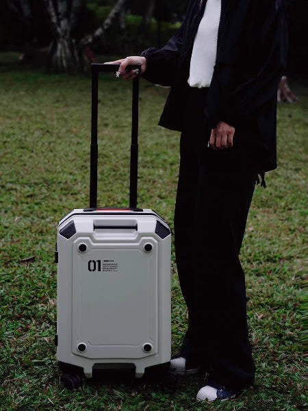 Sarah Express 20-Inch Universal Wheel Travel Luggage Space White 20 Inch