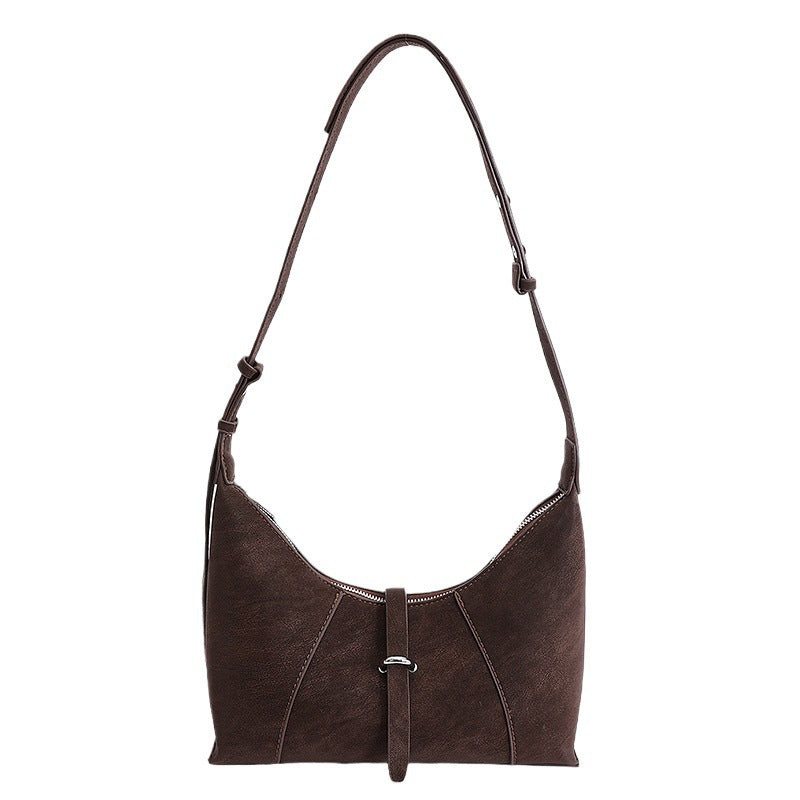 Sarah Express Retro Matte Dumpling Underarm Crossbody Bag