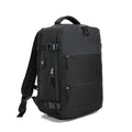 Sarah Express Large Capacity Nylon Travel Backpack Black 18 Inch