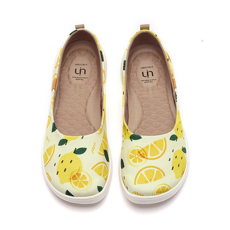 Sarah Express Women's Casual Canvas Slip-On Sneakers