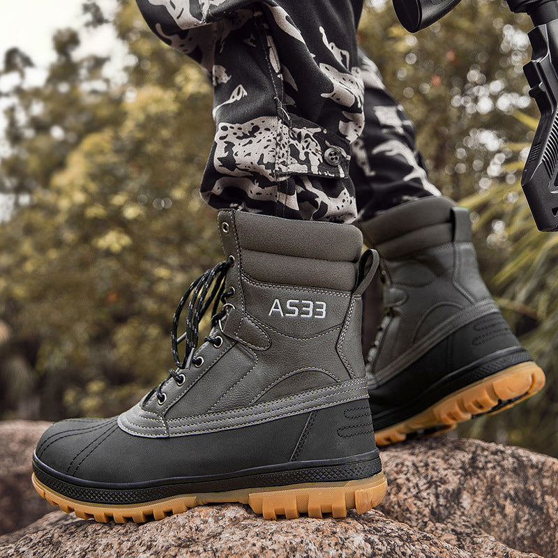 Sarah Express Men's High-Top Platform Outdoor Boots