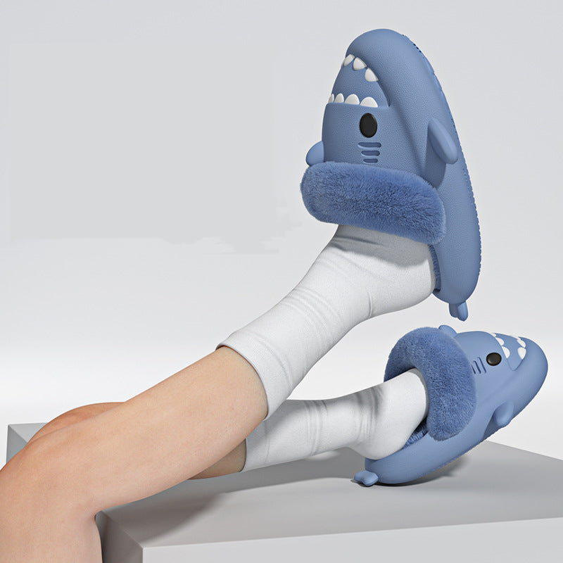 Sarah Express Unisex Shark Slippers with Detachable Lining