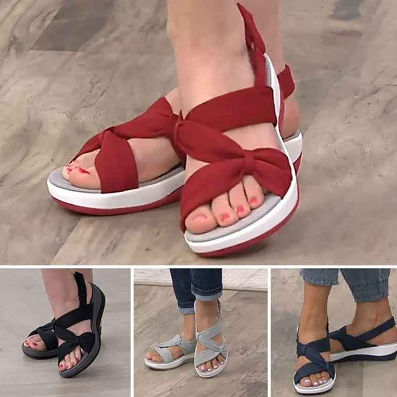 Sarah Express Women's Platform Roman Sandals