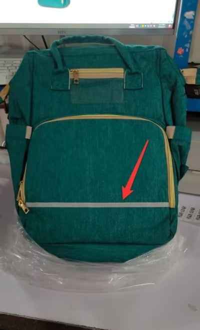 Sarah Express 3-in-1 Convertible Baby Diaper Travel Backpack Green B