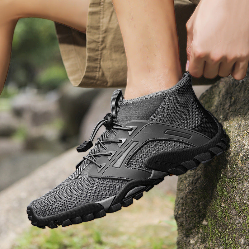 Sarah Express Men's Breathable Non-Slip Hiking Sneakers