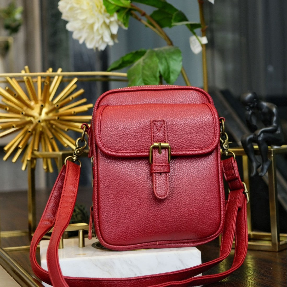 Sarah Express Compact Messenger Crossbody Phone Bag