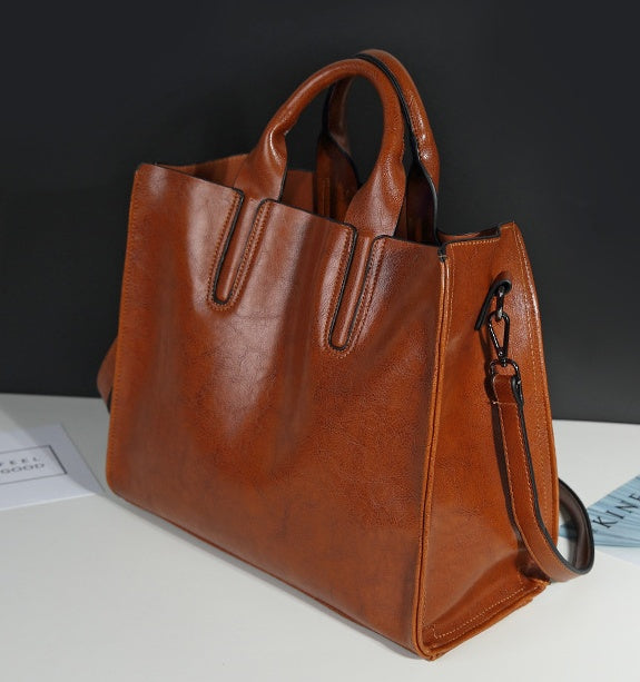 Sarah Express Sofia Spanish Trunk Tote Handbag