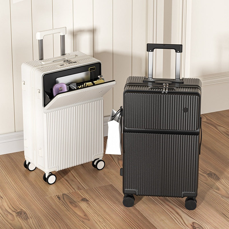 Sarah Express Multifunctional Front Opening Travel Luggage