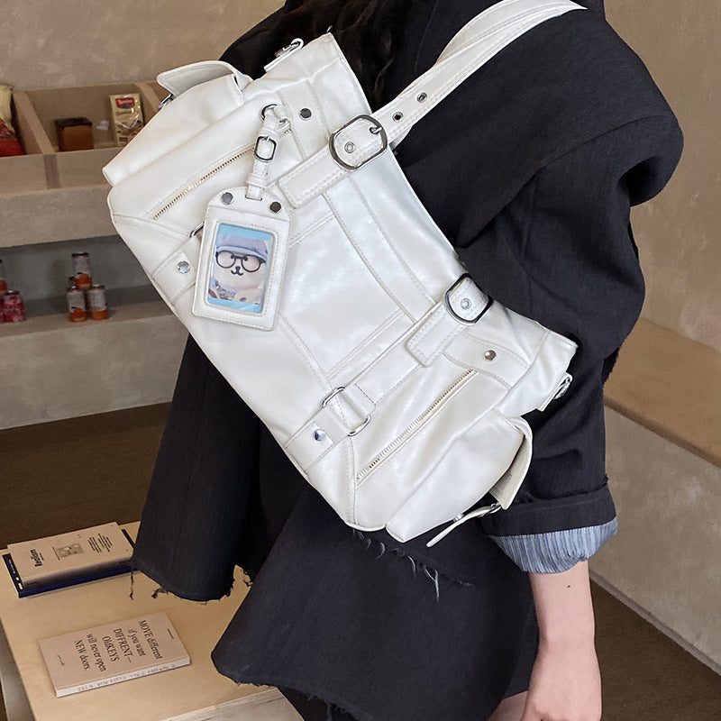 Sarah Express Large Capacity Structured Shoulder Crossbody Bag