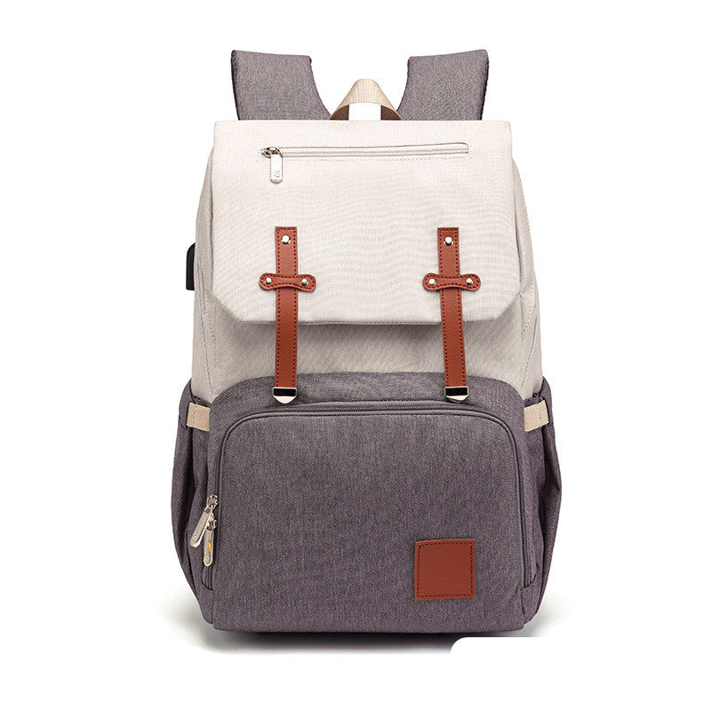 Sarah Express Structured Multi-Pocket Travel Diaper Backpack