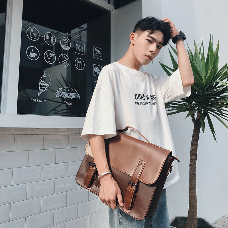Sarah Express Casual Men's Structured Shoulder Bag