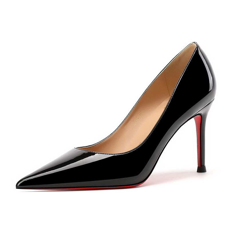 Pointed Toe Stiletto Heels – pointed toe and heel profile alternate view 5