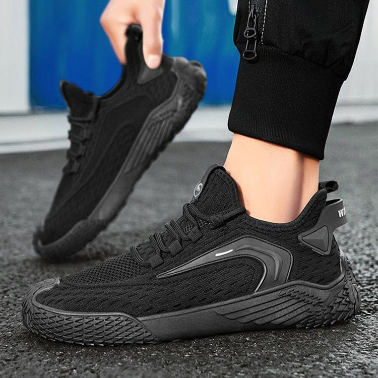 Sarah Express Breathable Mesh Lace-Up Men's Sneakers