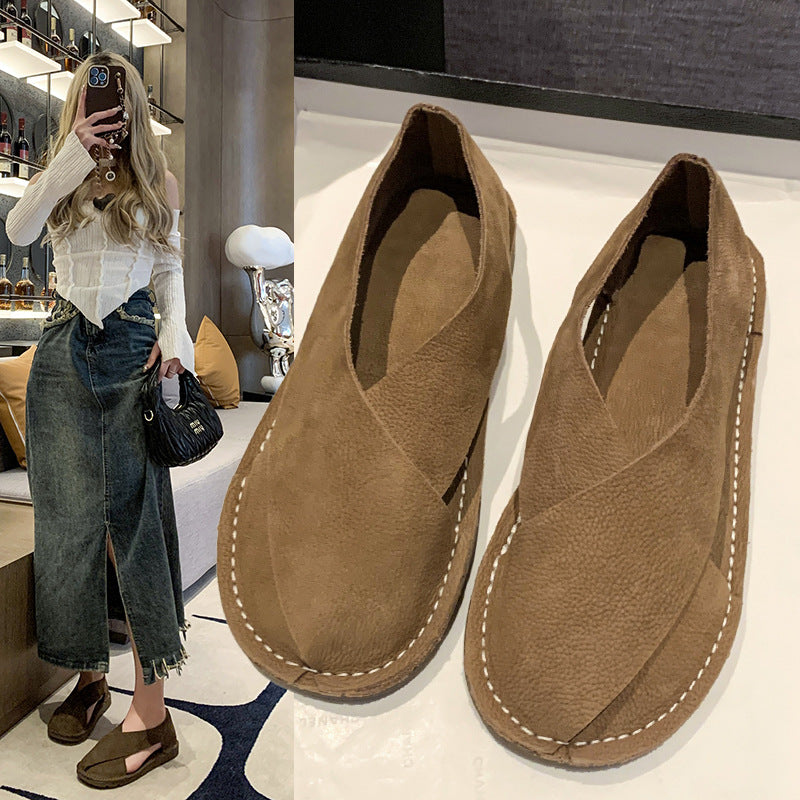 Sarah Express Women's Slip-On Roman Fisherman Sandals