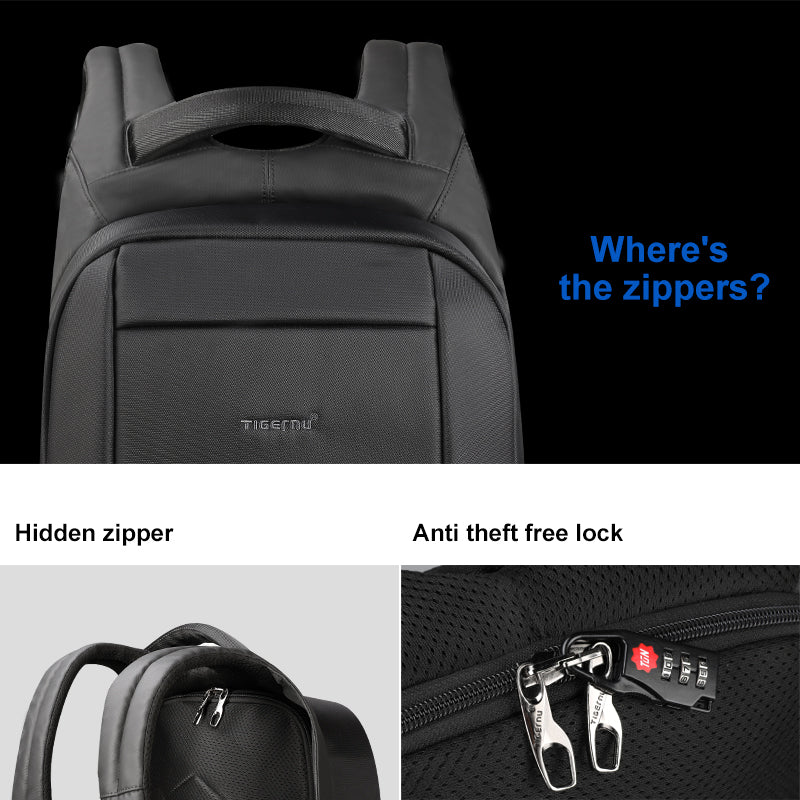 Sarah Express Anti-Theft Laptop Backpack for Men