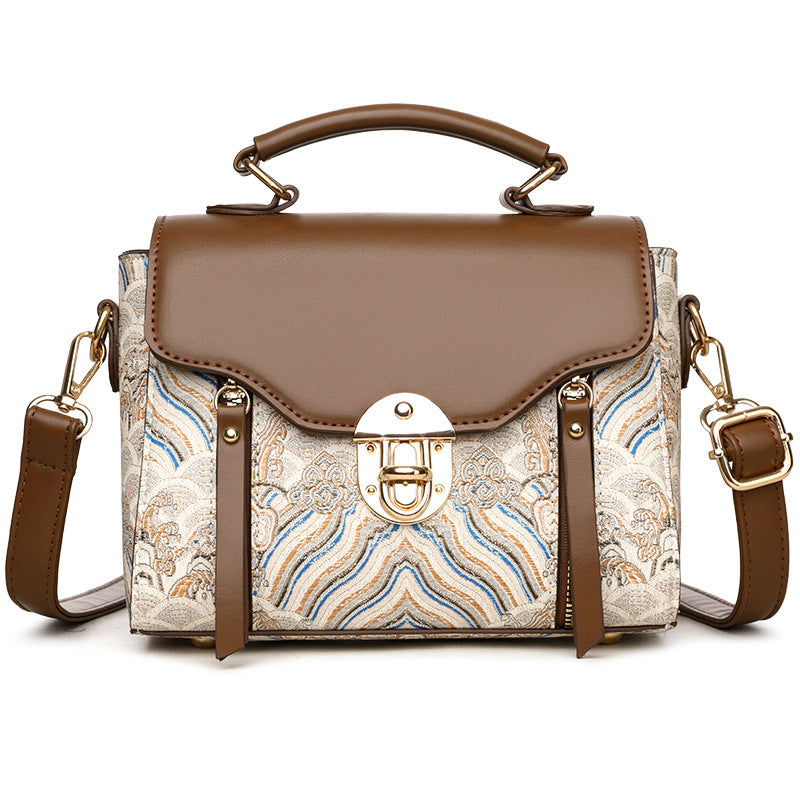 Sarah Express Compact PU Leather Crossbody Shoulder Bag