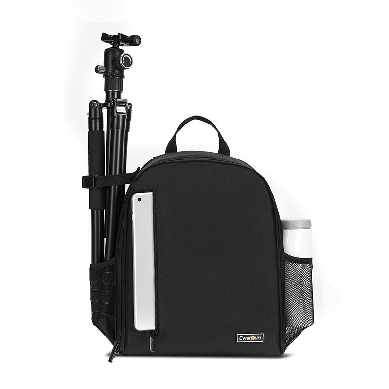 Sarah Express Casual Nylon DSLR Camera Laptop Backpack