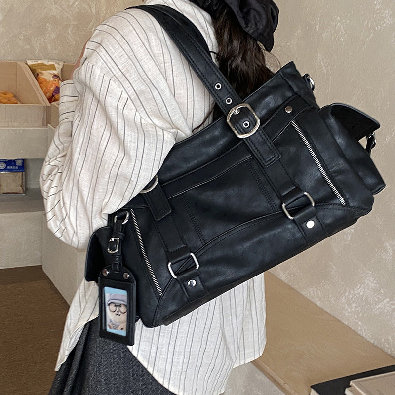 Sarah Express Large Capacity Structured Shoulder Crossbody Bag