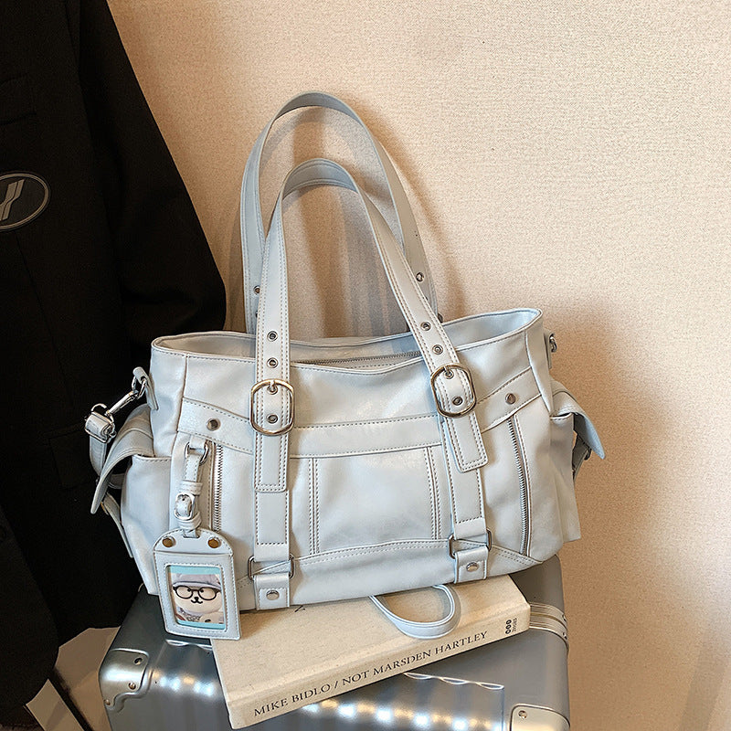 Sarah Express Large Capacity Structured Shoulder Crossbody Bag