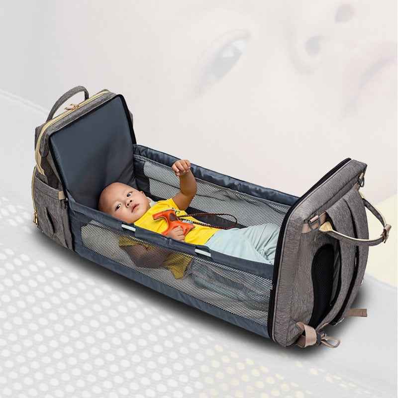 Sarah Express 3-in-1 Convertible Baby Diaper Travel Backpack