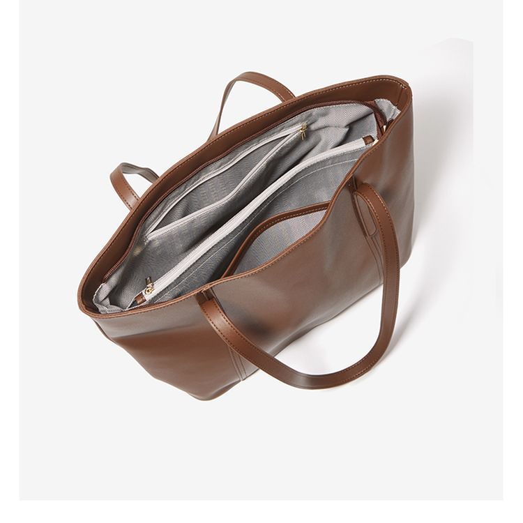 Sarah Express Large Capacity Minimalist Leather Shoulder Bag