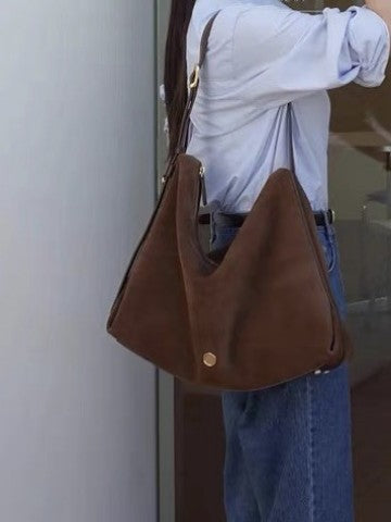 Sarah Express Matte Retro Commuter Tote Shoulder Bag
