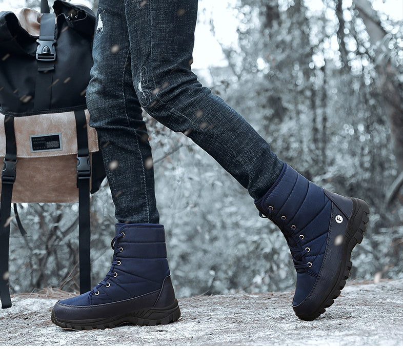 Sarah Express Velvet Lined High Tube Winter Boots
