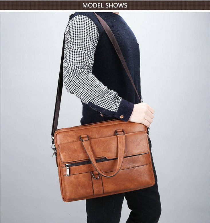 Sarah Express Casual Men's Structured Shoulder Bag